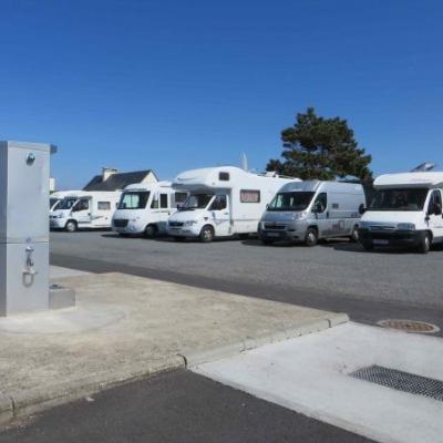 aire de camping-cars de Granville (50)