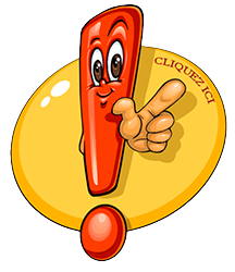 Cartoon exclamation