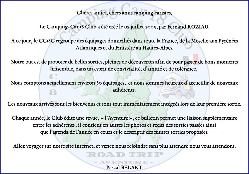 Le mot du president nov 2025