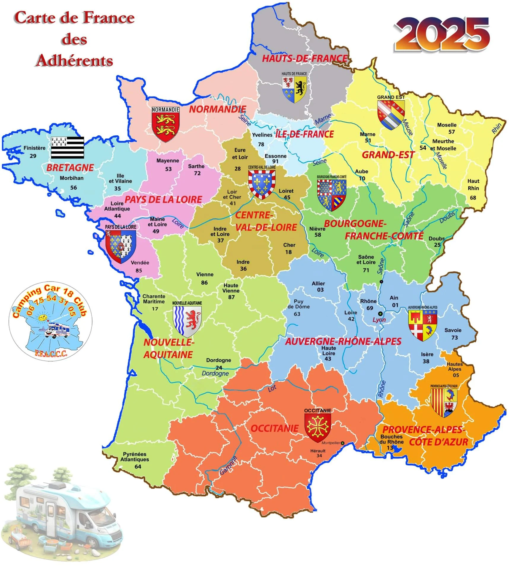 Nouvelle carte de france juillet 2025 min
